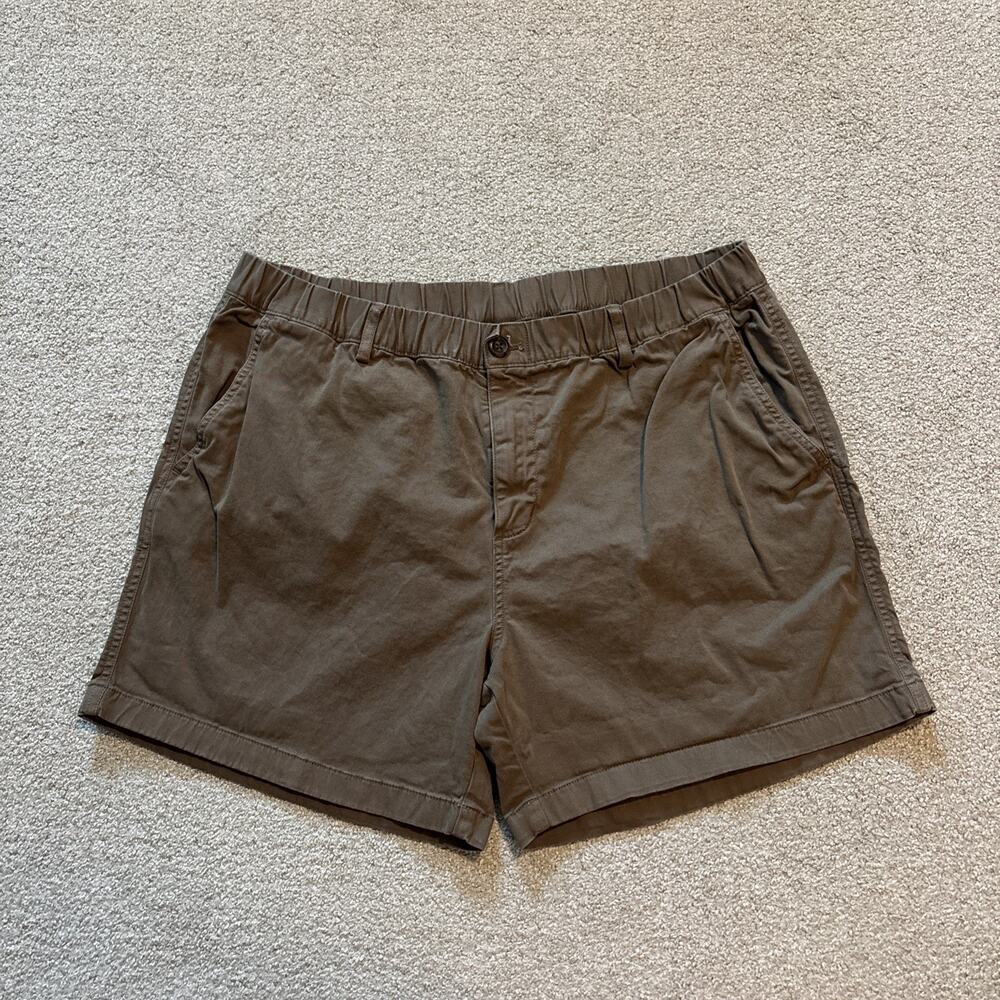 Bear Bottom Clothing Shorts Mens Khaki Stretch 5.5” Inseam Chino Preppy XXL